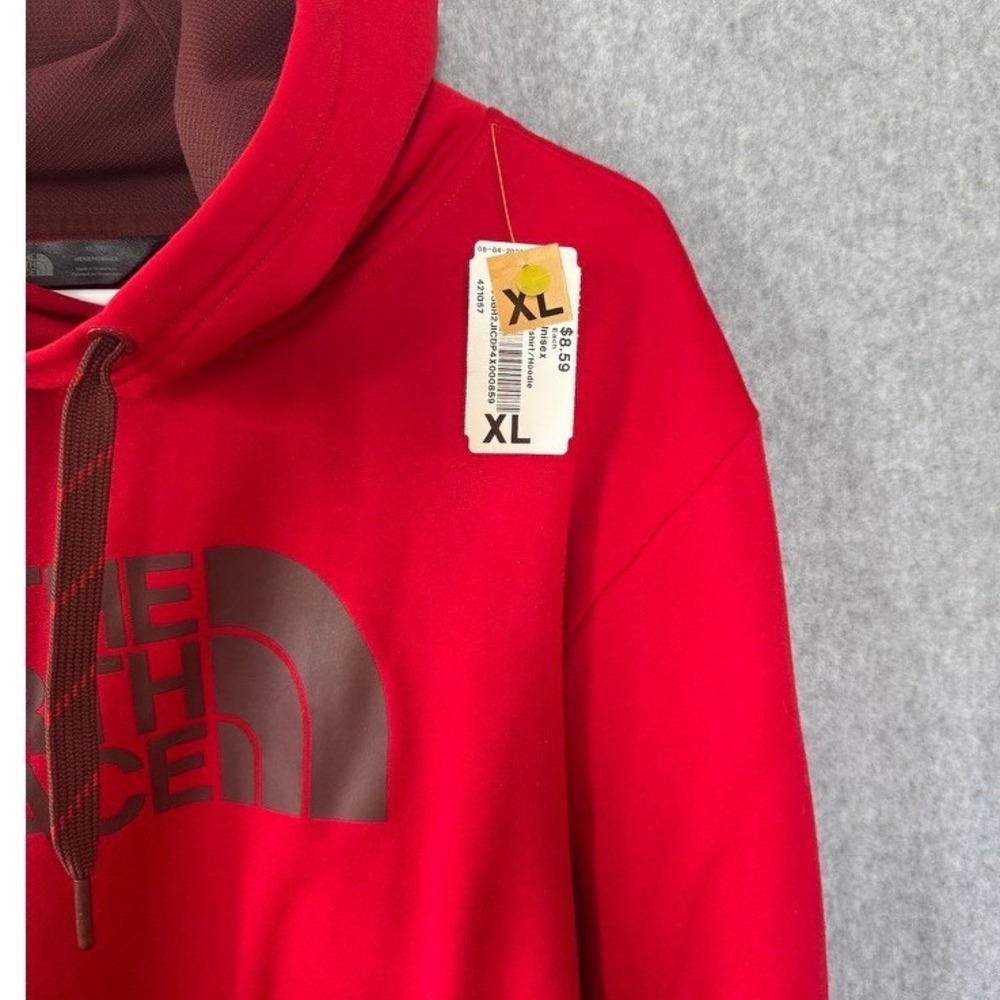 The North Face Hoodie XL Red A0S8 Pullover Sweatshirt Gorpcore Outdoors utility